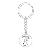 Steel Keychain - Black